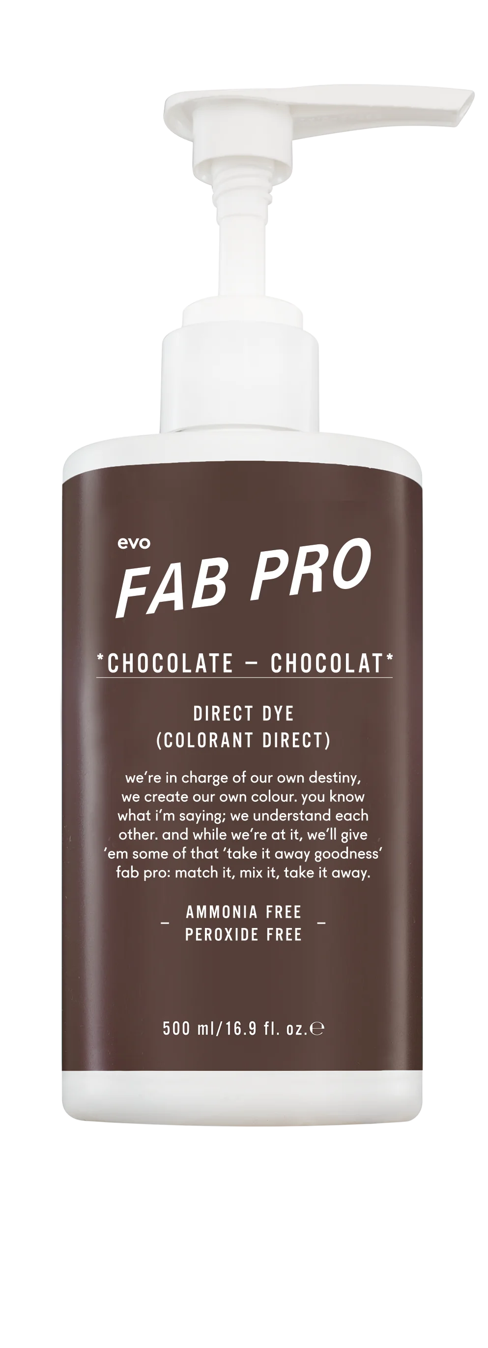 fab pro chocolate intense 500ml