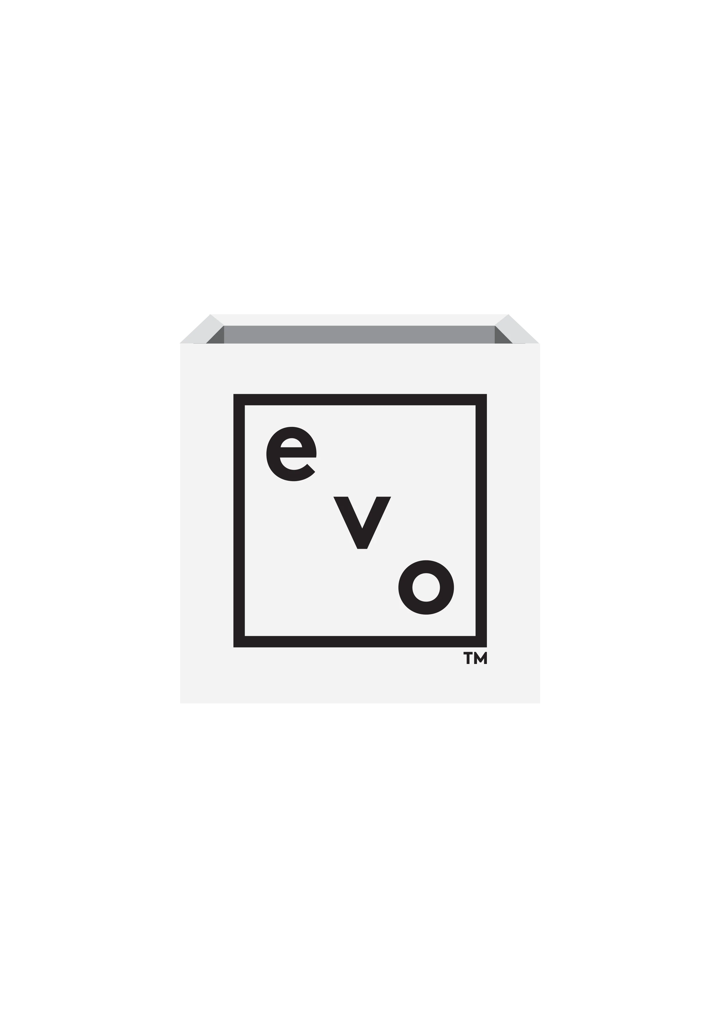 evo planter box with logo