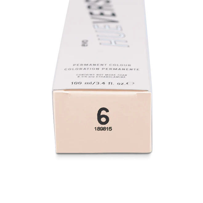 evo hue.verse 100ml permanent colour 6