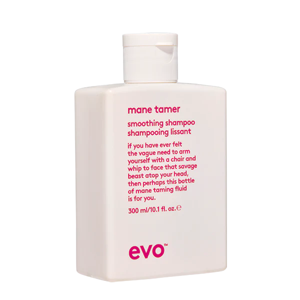 evo mane tamer smoothing shampoo 300ml
