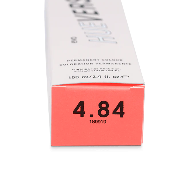 evo hue.verse 100ml permanent colour 4.84