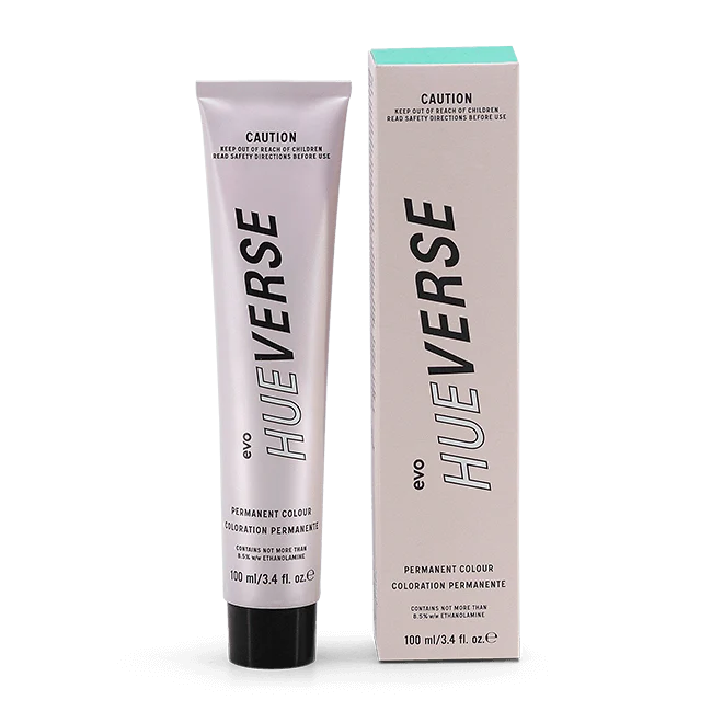 evo hue.verse 100ml permanent colour silver