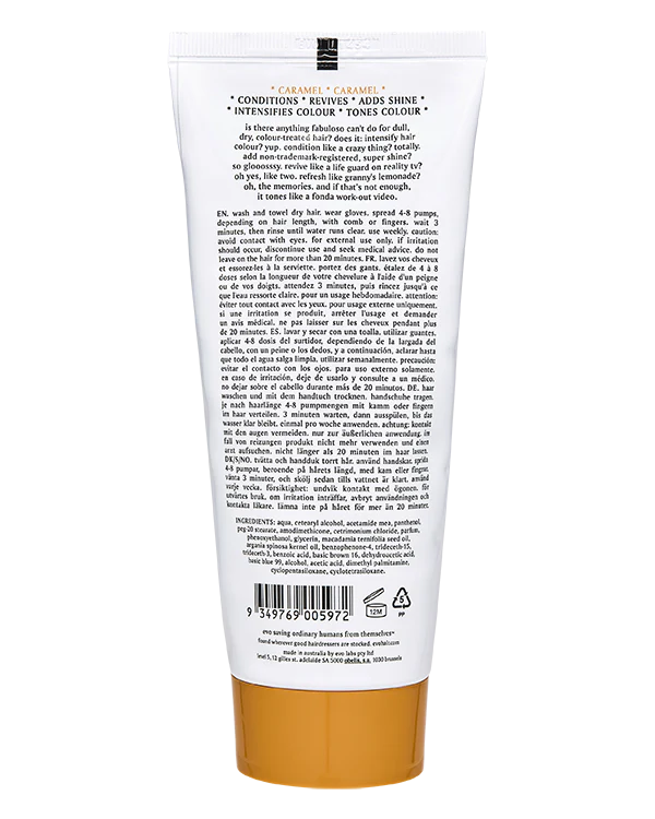 Evo Fabuloso Caramel Colour Depositing Conditioner 220ml