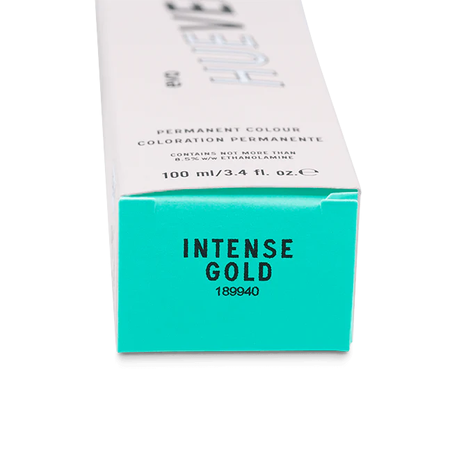 evo hue.verse 100ml permanent colour intense gold