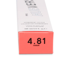 evo hue.verse 100ml permanent colour 4.81