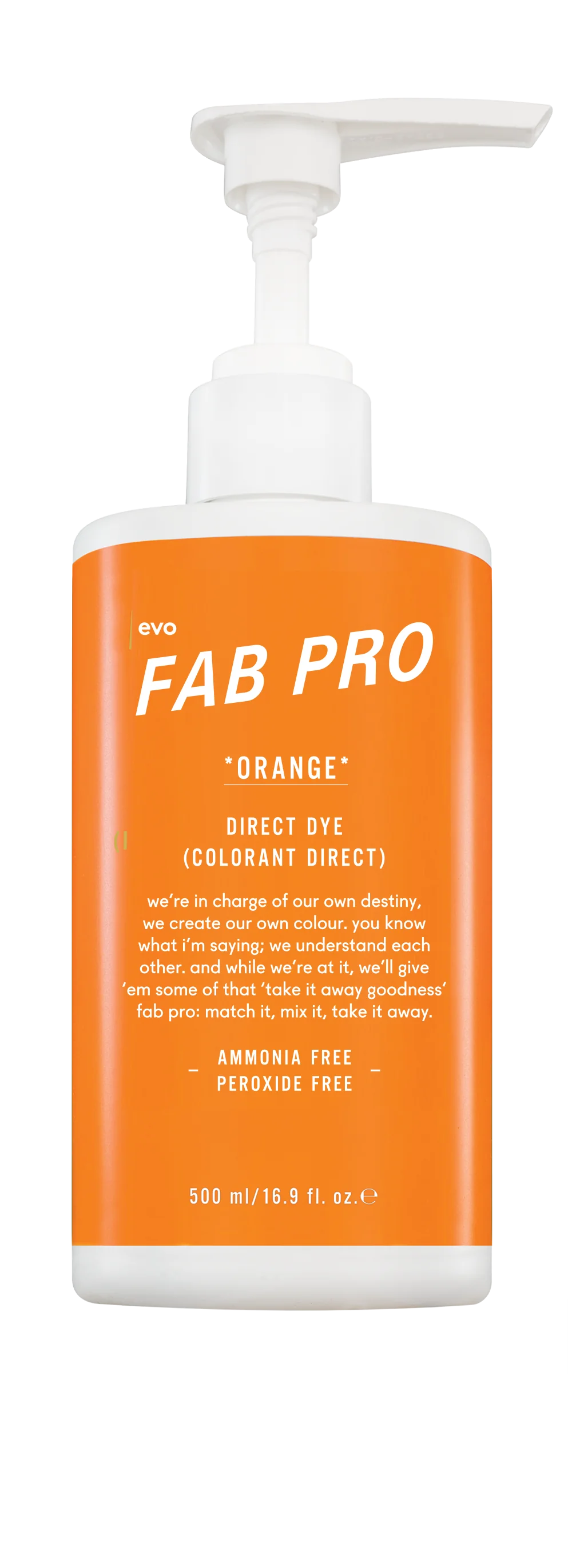 fab pro orange colour intens 500ml