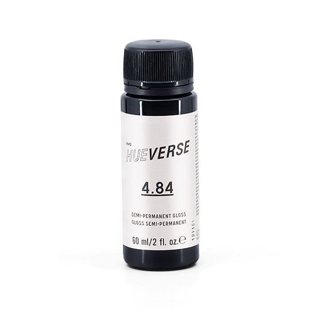 evo hue.verse 60ml demi-permanent gloss 4.84